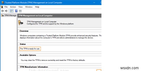 トラステッドプラットフォームモジュール（TPM）とは何ですか？ 