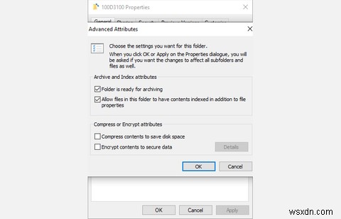 Windows10でファイル圧縮を無効にする方法 