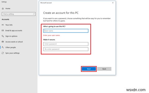 Windows10PCを個別のユーザーアカウントと安全に共有する方法 