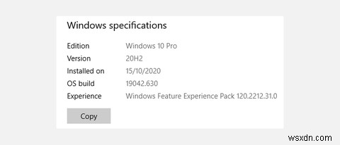 MicrosoftはWindows10バージョン1903をサポートしなくなりました 
