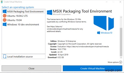 Windows10Hyper-Vを使用して仮想マシンを作成する方法 