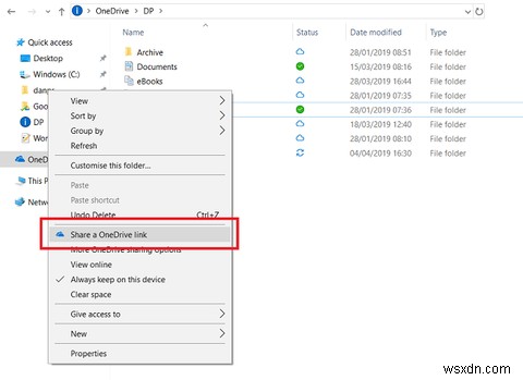 Windowsエクスプローラからファイルをすばやく共有する4つの方法 