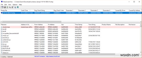 WinDbgとBlueScreenViewを使用してブルースクリーンエラーを解決する方法 