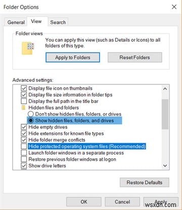 Windows10で失われたごみ箱を復元する方法 