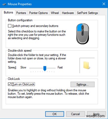 Windows10でマウスをカスタマイズする方法 