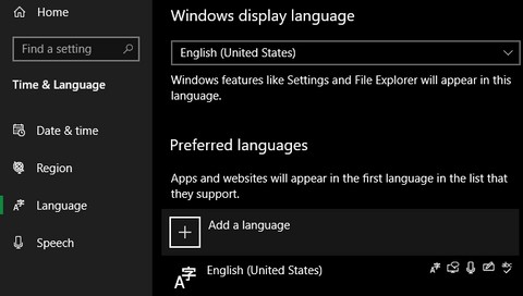 Windows10でシステム言語を変更する方法 