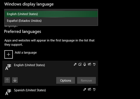 Windows10でシステム言語を変更する方法 