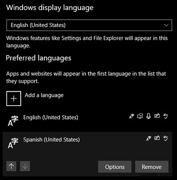 Windows10でシステム言語を変更する方法 