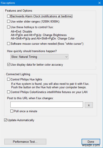f.luxとWindows10ナイトライト：どちらを使用する必要がありますか？ 