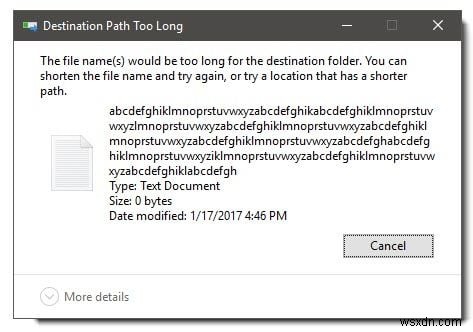 長いファイル名のファイルを削除できませんか？わずか5秒で修正 