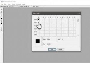 Windowsで独自のフォントと文字を作成する方法 