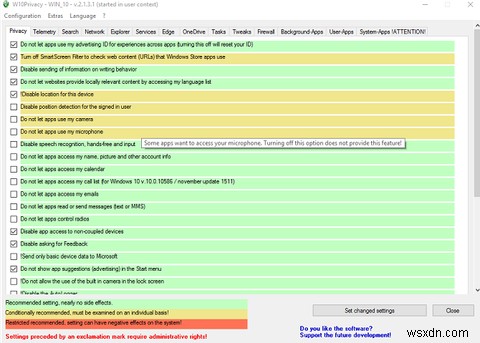 Windowsでプライバシー設定を管理するための7つのツール 