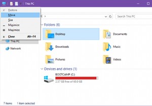 Windows10でウィンドウをピクセルごとに移動する方法 