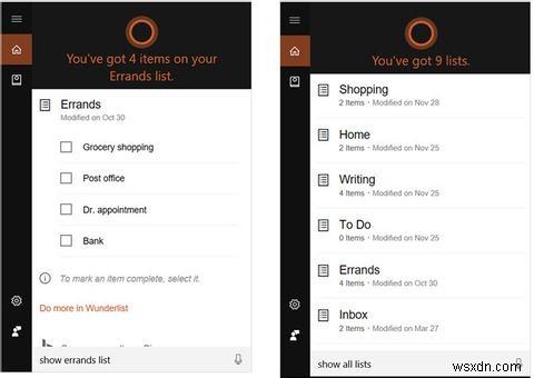 あなたの最高のWindows10To-DoリストアプリはCortana+Wunderlistです 