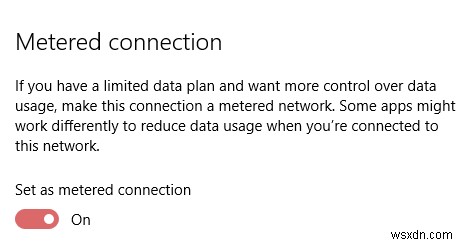 WindowsUpdateがモバイルデータの上限を超えないようにする 