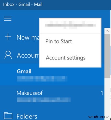 Windows10MailでGmailのパスワードを更新する方法 