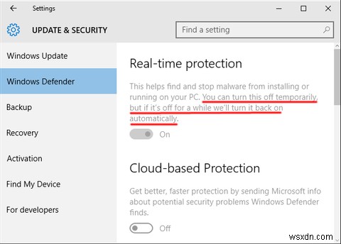 Windows10HomeでWindowsDefenderを手動で無効にする方法 
