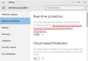 Windows 10 HomeでWindows Defenderを無効にする2つの方法