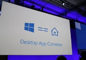 Microsofts Desktop App ConverterはWindowsストアを保存できますか？ 