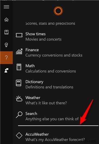 Cortanaで動作するWindows10アプリを見つける方法 