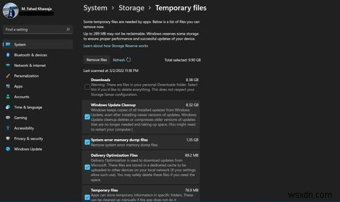 Windows11でStorageSenseを使用する方法 