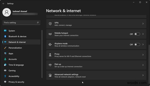 Windows11でデータ使用制限を監視および設定する方法 