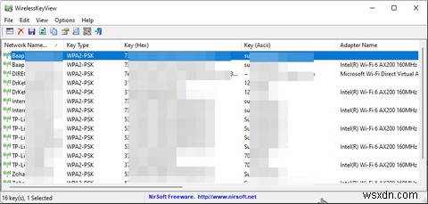 Windows11で保存したWi-Fiパスワードを見つける方法 