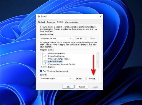 Windows11でWindows95の起動音を戻す方法 