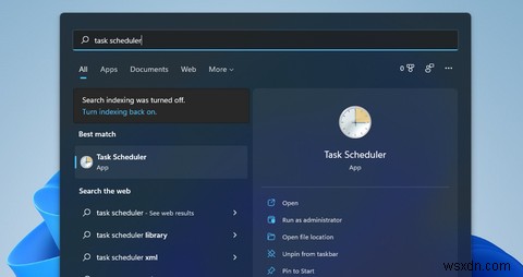 Windows11でタスクスケジューラを開く9つの方法 