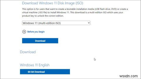 Windows11ISOを合法的にダウンロードする方法 