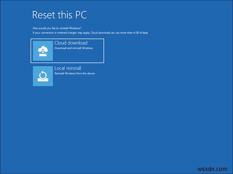 管理者パスワードなしでWindows11を工場出荷時にリセットする方法 