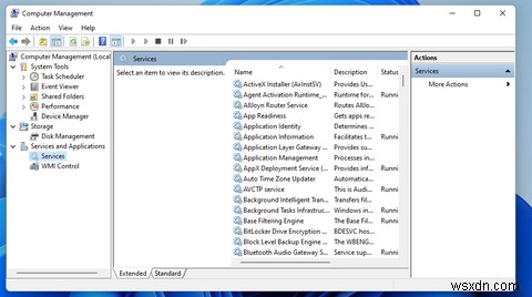 Windows11でサービスアプリを開く7つの方法 