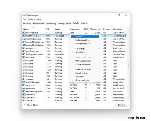 Windows11でWindows検索バーが表示されないまたは機能しない問題を修正する8つの方法 