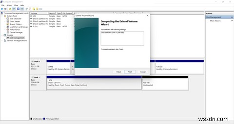 Windows11でボリュームを拡張する方法 