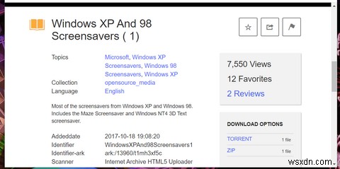 クラシックXPスクリーンセーバーをWindows11に追加する方法 