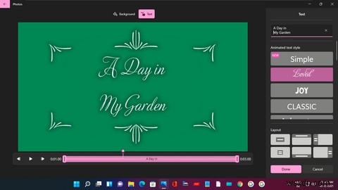 Windows11フォトアプリでビデオを作成する方法 