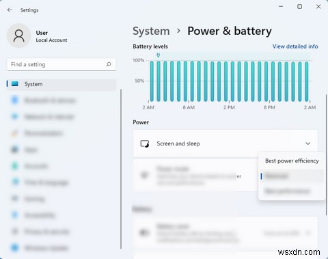 Windows11のバッテリー寿命を改善する方法 