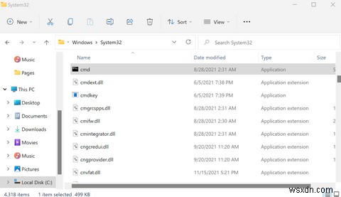 Windows11でコマンドプロンプトを開く方法 