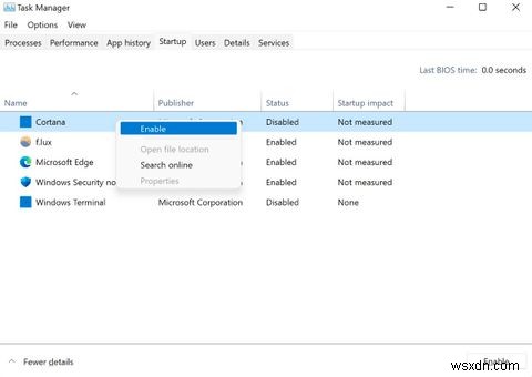 Windows11でCortanaを有効または無効にする方法 