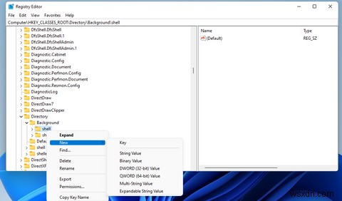 Windows11のデスクトップコンテキストメニューにソフトウェアショートカットを追加する方法 