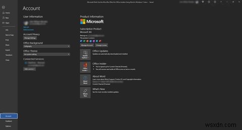 MicrosoftがWindows11のOfficeInsider向けにMicaBlurEffectを展開：入手方法 