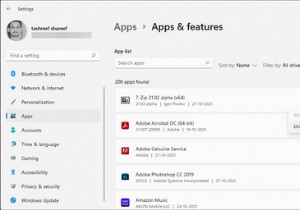 組み込みおよびサードパーティのWindows11アプリをアンインストールする6つの方法 