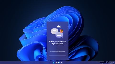 Windows11タスクバーからチャットボタンを削除する方法 