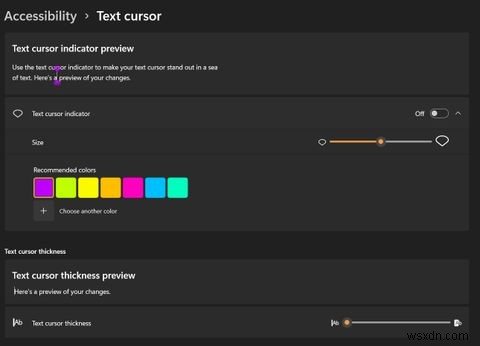 Windows11でユーザー補助オプションを設定する方法 