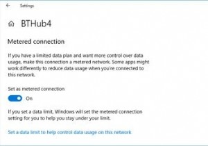 Windowsで帯域幅とデータ使用量を制限する方法 