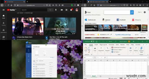 Windows10で分割画面を使用する方法 