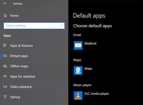 Windows10でデフォルトのアプリと設定を変更する方法 