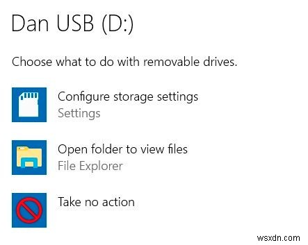Windows10でフラッシュドライブを使用する方法 