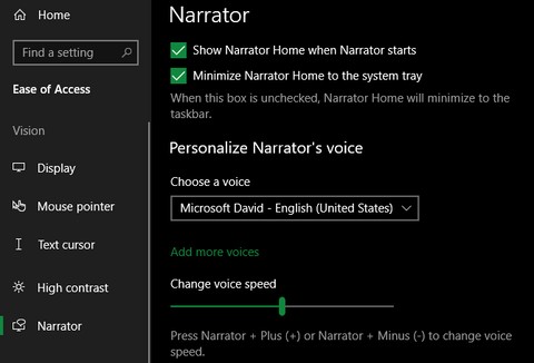 Windowsナレーター用にさらにVoicesをダウンロードする方法 