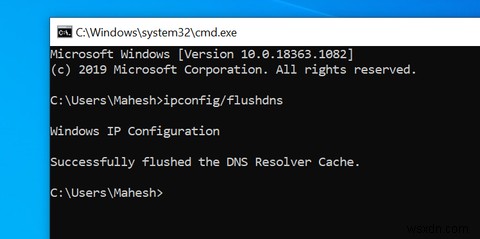 DNS_PROBE_FINISHED_NXDOMAINエラーを修正する方法 